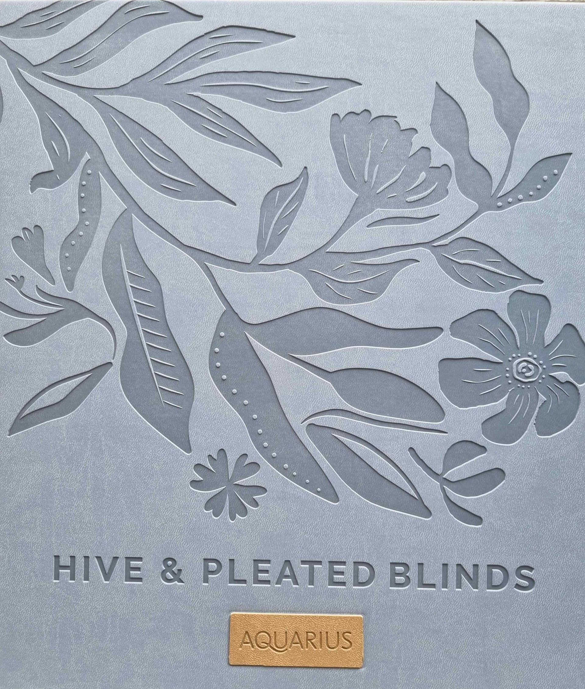 New In-Store Pleated and Hive Blinds Collection